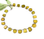 Vesuvianite 7x9mm Organic Cut Slice