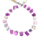 Umba Saphire 9-10mm Organic Cut Slice